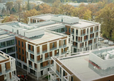 Proyecto Arteparc. Francia. Revestimiento GEO de Claddeck